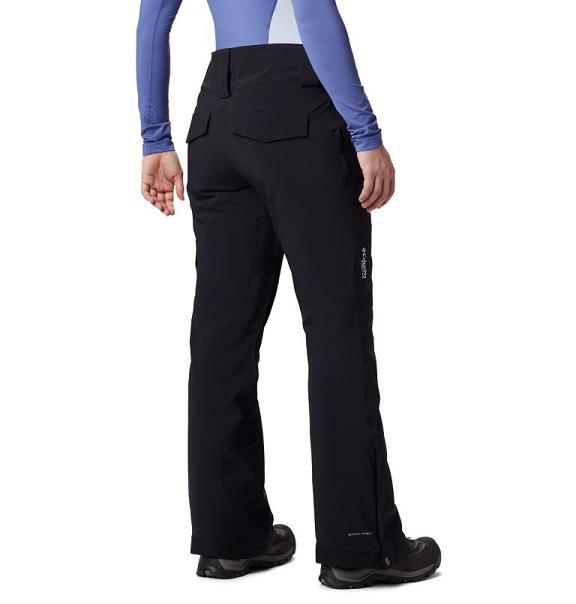 Columbia Powder Keg Ski Pants Black For Women's NZ32015 New Zealand